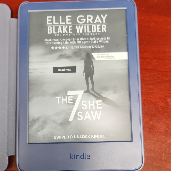 eBook Reader - Blue - Picture 1 of 1